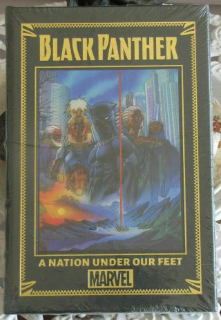 Limited Leather Bound Edition Black Panther A Nation Under Our Feet Marvel -
