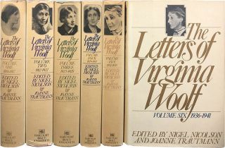 The Letters Of Virginia Woolf 6 Vol Set / 1st Edition 1975