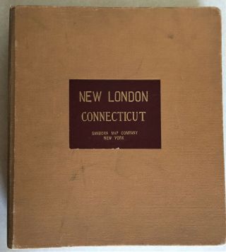 1954 Insurance Maps Of London Connecticut Includes Groton - Sanborn Map Co.