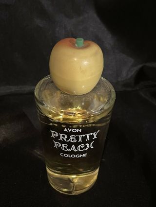 Vintage 1964 Avon Pretty Peach Cologne - Full