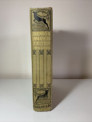 Legends And Romances Of Brittany Lewis Spence Myths Folk Tales 1917 1st Edition 2
