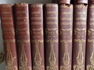 Library of Southern Literature - Complete 16 - Volume Set Plus Vol 17 Supplement 3