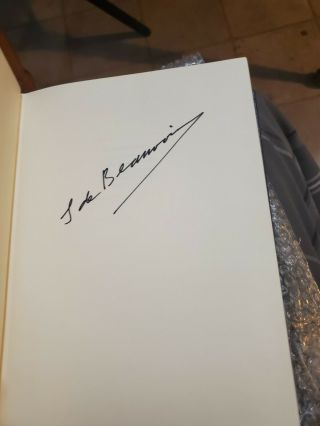 The Second Sex by Simone De Beauvoir limited edition and signed leather - bound 2