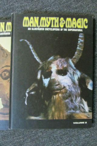 24 Vol.  Set Man Myth Magic 1970 Hc Voodoo Crowley Zombie Witchcraft Occult Oop