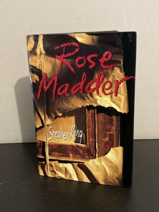 Stephen King Rose Madder Signed 1st/1st