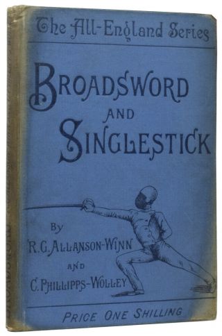R G Allanson - Winn / Broad - Sword And Single - Stick With Chapters First Edition