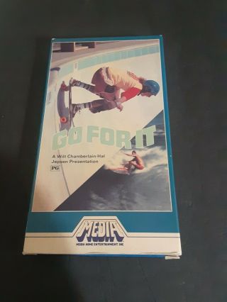 1982 Go For It Vhs Wilt Chamerlain - Hal Jepsen Skateboard