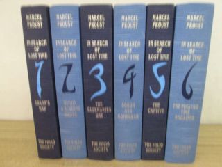 Folio Marcel Proust - In Search Of Lost Time Volumes 1 - 6 - No Slipcase Marcel Pr
