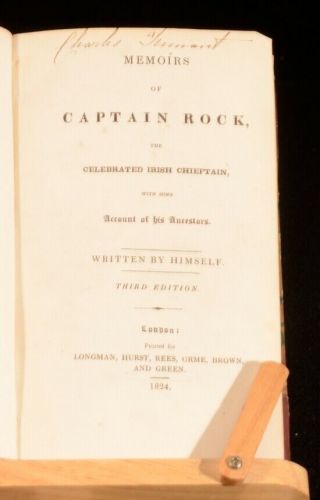 1824 Memoirs of Captain Rock Written by Himself Third Edition 3