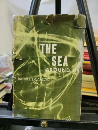 The Sea Around Us By Rachel L.  Carson Signed 1951 1st Ed/13th Print Oxford U.