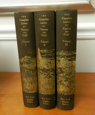 1959,  3 Vol,  The Complete Letters Of Vincent Van Gogh,  2nd Ed,  Hb,  Ny Graphic Vg