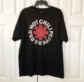 Red Hot Chili Peppers - Vintage Logo - T Shirt Xl Official Pre - Owned