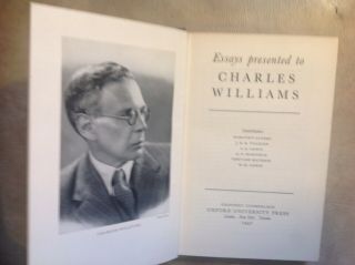 Tolkien Interest Essays Presented To Charles Williams 1947 1st Ed.