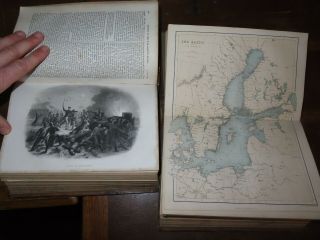 1857 Illustrated History Of The War Against Russia By Nolan Vols I & Ii 72 Plts