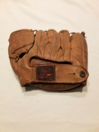 Vintage Nokona Baseball Glove Scarce " Lefty " Don Hoak Of The Brooklyn Dodgers