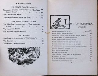 NATHANIEL HAWTHORNE WONDER BOOK (1928) ARTHUR RACKHAM ILLUSTRATED 1st Edition 3