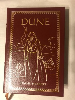 Dune By Frank Herbert (easton Press,  Memorial Edition,  Leather Bound Hardcover)