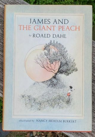 First Edition James and the Giant Peach Roald Dahl Alfred Knopf 1961 Hard Book 2