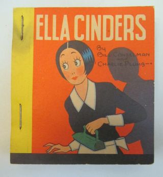 1935 Ella Cinders Tarzan Ice Cream Premium Book Never Read Nm/mt