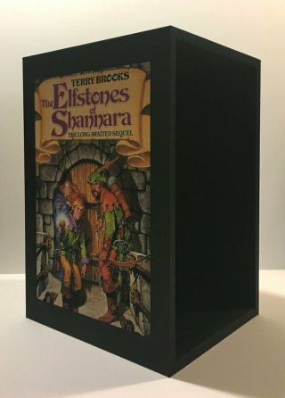 Custom Slipcase Terry Brooks - The Shannara Trilogy - Swords,  Elfstone,  Wishsong
