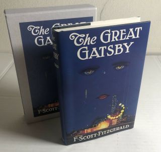 The Great Gatsby Slipcase First Edition Facsimile F Scott Fitzgerald