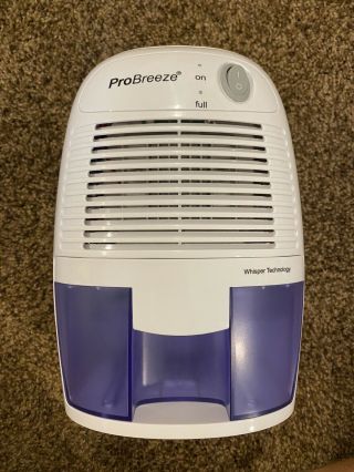 Pro Breeze Electric Mini Dehumidifier - White