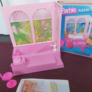 Vintage 1981 Mattel Barbie Bubble Bath W/box - Mattel Item No.  5280