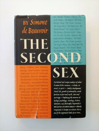 The Second Sex By Simone De Beauvoir,  7th Printing 1971