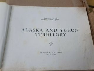 Souvenir Of Alaska And Yukon Territory With Illustrations By E A Hegg 1902. 3