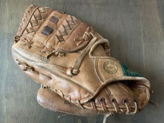 Vtg Lht Joe Dimaggio Trio Hollander Yankee Clipper Line Baseball 32 - 63 Glove 11”
