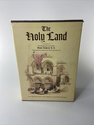 Egypt And Nubia & The Holy Land,  David Roberts,  Limited Edition 3 Volume Art Set