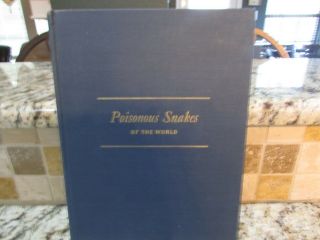 Vintage Poisonous Snakes Of The World For U S Amphibious Forces Book Very Good