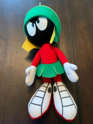 Vintage 1997 Applause Looney Tunes Marvin The Martian Plush Figure Toy