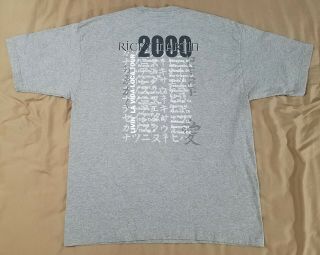 Vintage 2000 Ricky Martin Livin La Vida Loca Tour t - shirt size LARGE 2