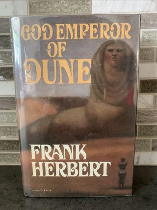 God Emperor Of Dune By Frank Herbert,  G.  P.  Putnam 1981 1st Edition Hardcover