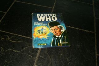 Collectable Vintage Retro 1966 Hardback Book " Dr Who And The Invasion From Space "