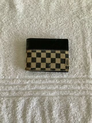 Vintage Vans Wallet Checkered
