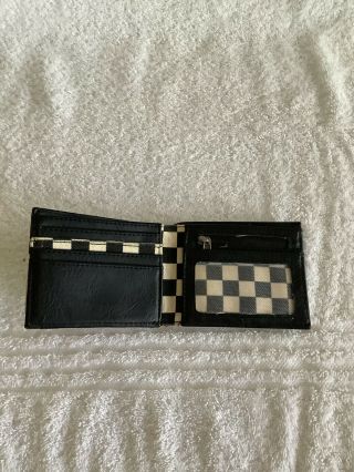 Vintage Vans wallet Checkered 2
