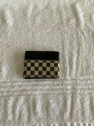 Vintage Vans wallet Checkered 3