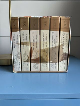 In Search Of Lost Time | Marcel Proust 6 - Book Modern Library Box Set