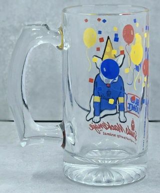 Vintage Spuds MacKenzie Beer Glass Mug Stein Budweiser Bud Light 1987 Party 3