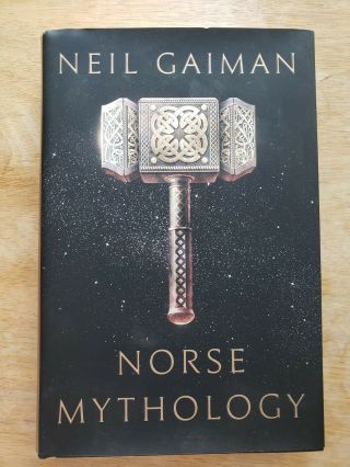 Neil Gaiman Norse Mythology Signed First Edition 2017