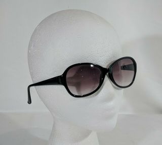 Vp Vintage 1990s Oscar De La Renta Black Plastic Sun Glasses Sunglasses Shades