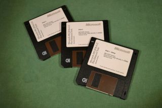 Vintage Microsoft Ms - Dos 6.  22 Plus Enhanced Tools 3.  5” Floppy Disks (3 Disk Set)