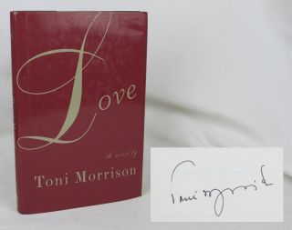 Toni Morrison Love: A Novel 2003 Stated 1st W/dj Signed