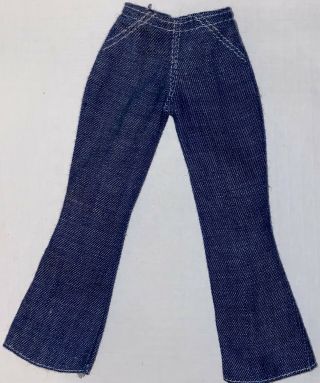 Vintage Barbie 3351 Good Sports Denim Jeans