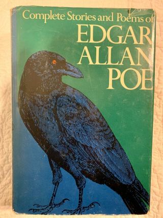 Vtg Complete Stories And Poems Of Edgar Allan Poe 1966 Hc Dj Doubleday Decor