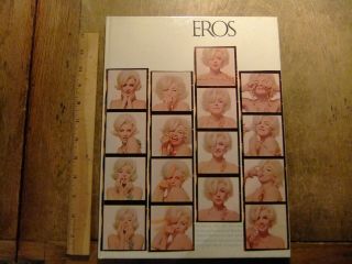 Eros Complete 1962 Four Volume Set Last Marilyn Monroe Photo Shoot