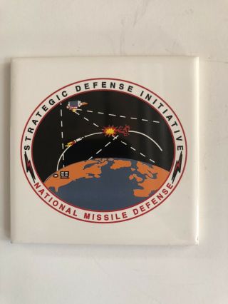 Vintage Collectable.  Coaster Strategic Defense Initiative
