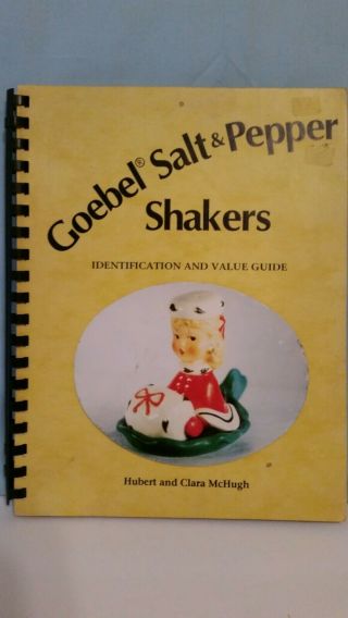 Vintage 1992 Goebel Salt & Pepper Shakers Collectors Identification Value Guide